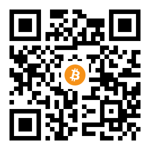 bitcoin:17Qp6T5vUWaRqpTZgSCgEv3qfFoXc2ZduB black Bitcoin QR code