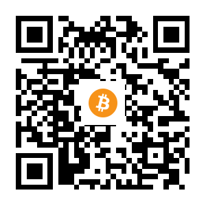 bitcoin:17R77CnnzYaUhzzSL3HenaPDQxD1eKWjzQ black Bitcoin QR code