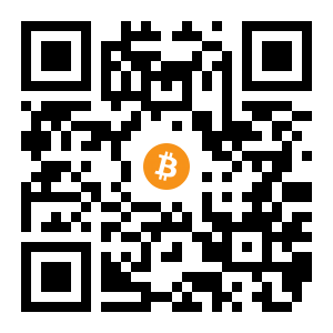 bitcoin:17SnZ1wDunDoUr6yJ4hHKvh6cz7Kb6i2ci black Bitcoin QR code