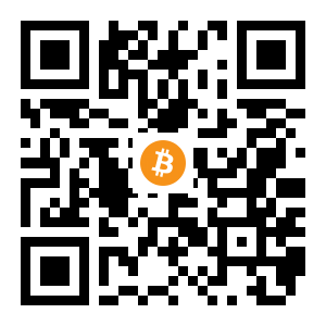 bitcoin:17T6yfqrtrPqGMGUF1wuHPLgS9sBe4tVG black Bitcoin QR code