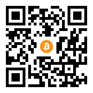 bitcoin:17TBgevdCDFGSge1Eb717WXeH6cZ8jh4yz black Bitcoin QR code