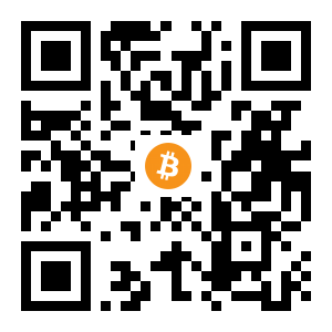 bitcoin:17TMxrfw9DYK2ktrQxn77W5bQx49fPCws2 black Bitcoin QR code