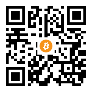 bitcoin:17Tn6srw6s6hvLMZvQk52VE53k1fJMAKUx black Bitcoin QR code