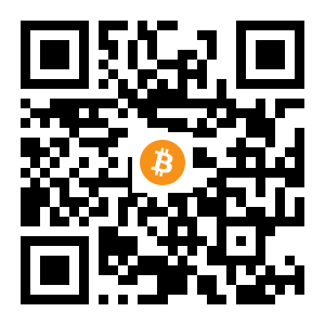 bitcoin:17Tpe4FCAraFp8VbGi8CPCXLTccz4PiVM9 black Bitcoin QR code