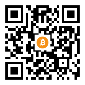 bitcoin:17Ttx4hVfcFsMB34jkuAfB8Vw5rmzoajfR black Bitcoin QR code