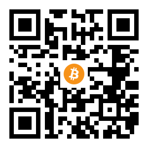 bitcoin:17Uufcqddicp3sXsFtmMRcXqbq9cdsybb9 black Bitcoin QR code