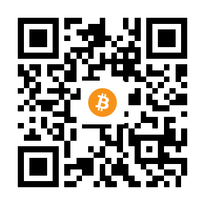 bitcoin:17UytaTFVW12ctFoNkB9v8DXTBgD3jFXna black Bitcoin QR code