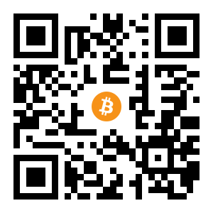bitcoin:17Vf5Tv9UJowpFQuwiuiQQbvMe4eu8UcYL black Bitcoin QR code