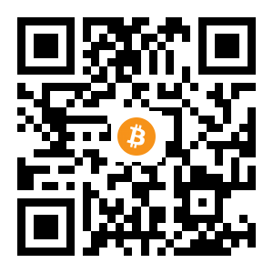 bitcoin:17VmLxZGhtP685dRMRy9yxTqpu9taG8pGi black Bitcoin QR code
