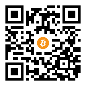 bitcoin:17XK1X9Jmv8bBxL1Kfnv16ykN4VVbui4rt black Bitcoin QR code