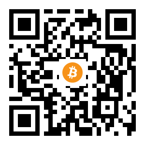 bitcoin:17XW586Cn664kXsAVD5mKR3Lx8pwjroMLC black Bitcoin QR code