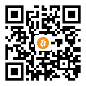bitcoin:17XvyTY3zi3WrYWLhNER7jsMHzBBEixdNR black Bitcoin QR code