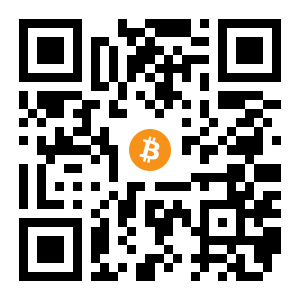 bitcoin:17Y2tqegnAe1DfKcdksiWNecnbucSz1T2T black Bitcoin QR code