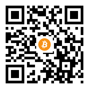 bitcoin:17YEK8uuNN1kRd3xvt5fANPMm6BF2FYDpt black Bitcoin QR code