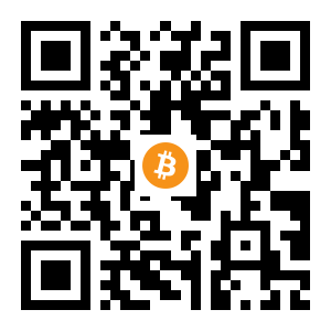 bitcoin:17YL3C6Cg1aE5zLeXLTEahs7vxrdapFN9V black Bitcoin QR code