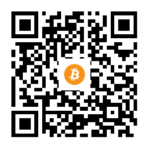 bitcoin:17YYpUk7kL6tTBmnRh2LGgPXxHLcjtEcX7 black Bitcoin QR code