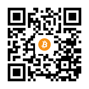 bitcoin:17YZ5g6Zgi52tSVavEaeRmc8dac6BqCL3E black Bitcoin QR code