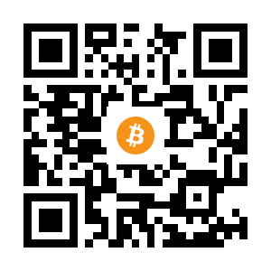 bitcoin:17Yo1GorSn2G6XrjLVTvy83GHAQrfGavY2 black Bitcoin QR code