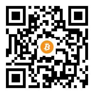 bitcoin:17aaZWicw1k1VZbwdDTAD9T8svrbH73qvA black Bitcoin QR code
