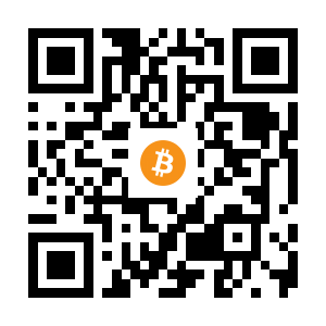bitcoin:17ajKqLekhLeDterWf754ZEuJWSYLqNdFu black Bitcoin QR code