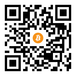 bitcoin:17b2jD63GkDADH6QiykmKNV629VjTQY1G7 black Bitcoin QR code