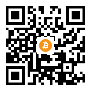 bitcoin:17bVu1zff7xH1BDwWggF4apjibSxCeE37i black Bitcoin QR code