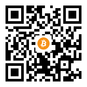 bitcoin:17ev34FqQYrcmtfi5B3kng1cGd5Xt6wsDB black Bitcoin QR code