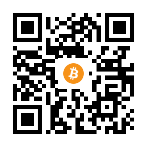 bitcoin:17ff7tfSE58KAJ2cGYwre2heLs2Ek6j1cS black Bitcoin QR code