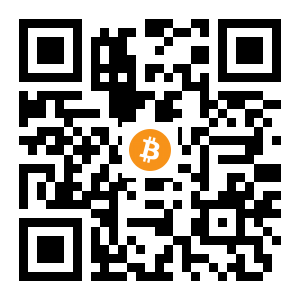 bitcoin:17fnxXNFG6KGECZwQCDeyFH8xQyCcTZFig black Bitcoin QR code