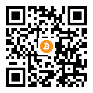 bitcoin:17fwmAafR9aEm6NPSrPepDfBjF4mBoy7zE black Bitcoin QR code