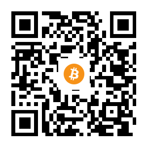 bitcoin:17g8GYP9G3ScSniJz7wUTjvo3UXVXWx8AB black Bitcoin QR code