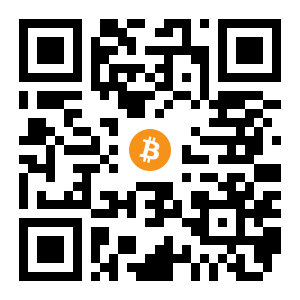 bitcoin:17gFngMpXnFH5xH55reyCUZEofmshBjQND black Bitcoin QR code