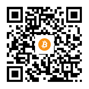 bitcoin:17gV5wmc4iu49oW55frVHKQQHitvCkSFgD black Bitcoin QR code