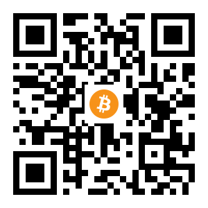 bitcoin:17gwo8AveuUKKeoM8RXnjnvb2VGVrd1QQg black Bitcoin QR code