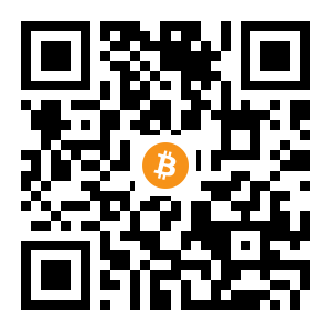 bitcoin:17hnXbnJA6qEkc72fwY9GeLVsV1BDwxooa black Bitcoin QR code