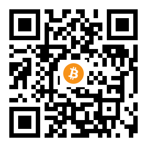 bitcoin:17iMGoCCY6YJ5GLQY5uN78zDuRQ7braHDM black Bitcoin QR code