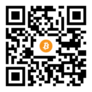 bitcoin:17iPqkaW2rkk5JwQ377NBhTM3Q6KWp3n6m black Bitcoin QR code