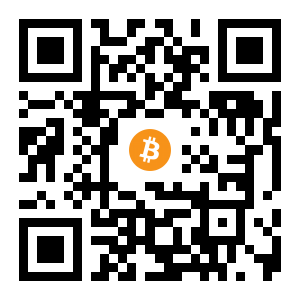 bitcoin:17iaumrSH8Kc46URYDHR25DKFuBxyhFbYs black Bitcoin QR code