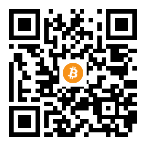 bitcoin:17ieck1TVQAqxnpCmZj9TBQNRnCF18M69z black Bitcoin QR code