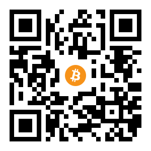 bitcoin:17nUSYurAnQP5YwwLKcJnCLi37V6AmirQL black Bitcoin QR code