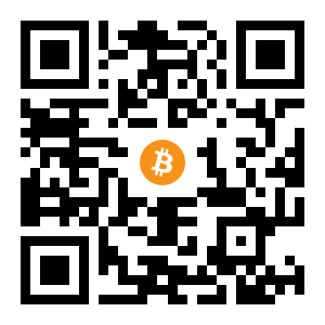 bitcoin:17nmFFPSANbPGgdtoEEuc6xbHoaP1n6ZBb black Bitcoin QR code