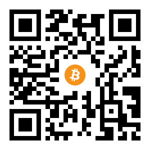 bitcoin:17oxQCsYSFx9TgVRaDfcDPcwisSwZqAzyA black Bitcoin QR code
