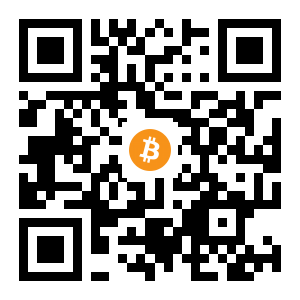 bitcoin:17qEyq3gi4xURFQ6TqqXePutm7gTfZ3Lkv black Bitcoin QR code