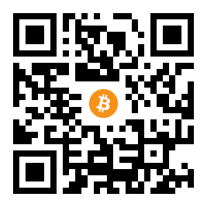 bitcoin:17qvmJDkBZv2EAeu2eMnj6vipw2N7xzLUB black Bitcoin QR code