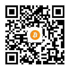 bitcoin:17rnPuFxe7mSS84wcfWiQ5Ph5KVYe1LMYw black Bitcoin QR code