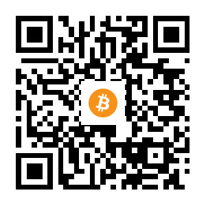 bitcoin:17ro81PNMqSmv8r2TMp1M2zHs9tzFZDudx black Bitcoin QR code