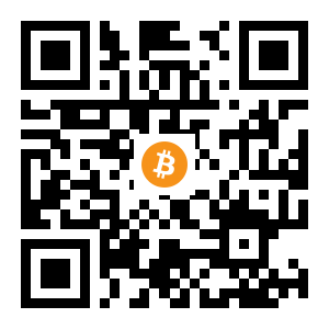 bitcoin:17titR52U4fjPLoxgiioepzfvfYDAosF2o black Bitcoin QR code