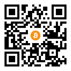 bitcoin:17uT61sWDbYJFqxw31hqstNuBs2X3qy8Pj black Bitcoin QR code