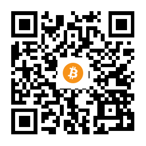 bitcoin:17vLWPP4B9eM6rE2UidJdrQzTTNawURGay black Bitcoin QR code