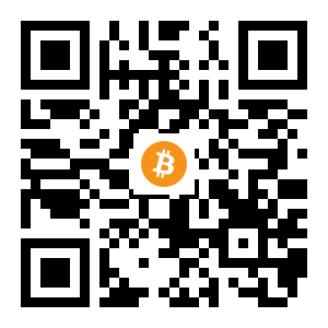 bitcoin:17vbHSeoS6R9ujAtQNV63R8fYq224H1ESb black Bitcoin QR code